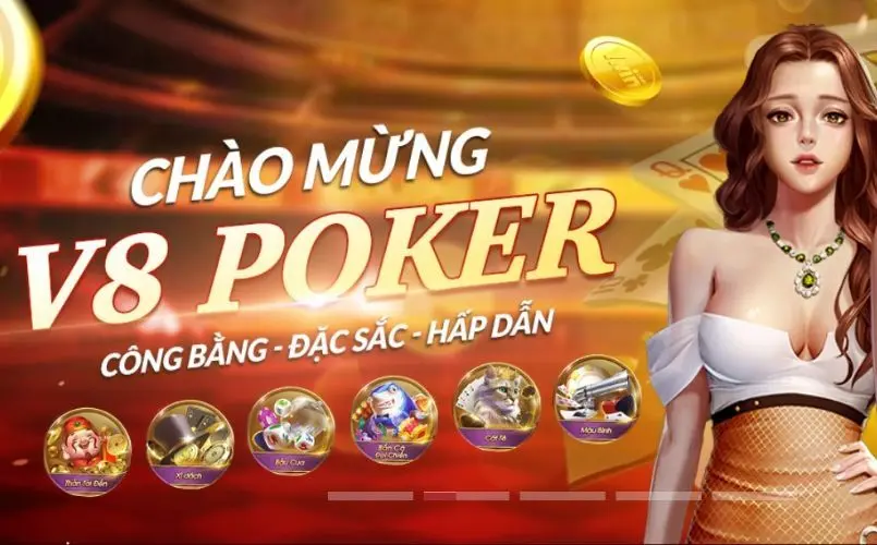 Đôi nét về sảnh V8 Poker tại Max88