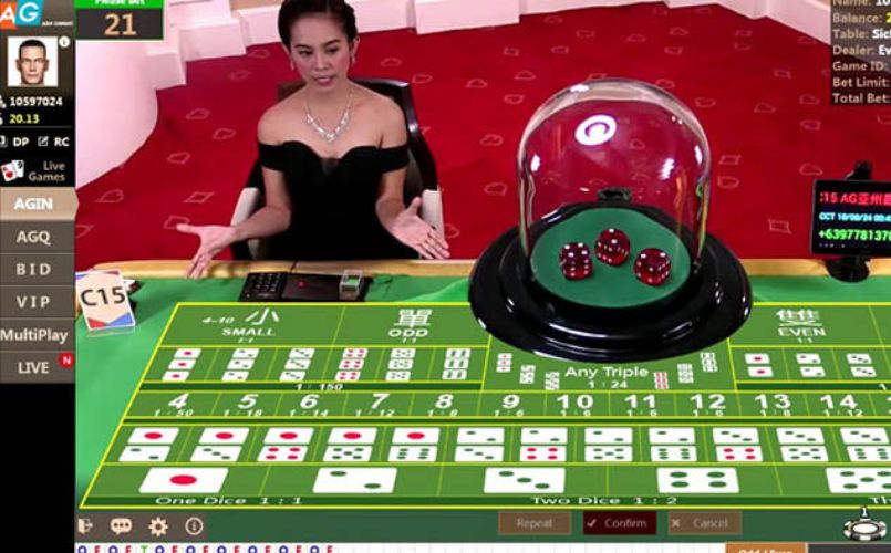 Sảnh Asia Gaming với live casino chất lượng cùng dealer chuyên nghiệp